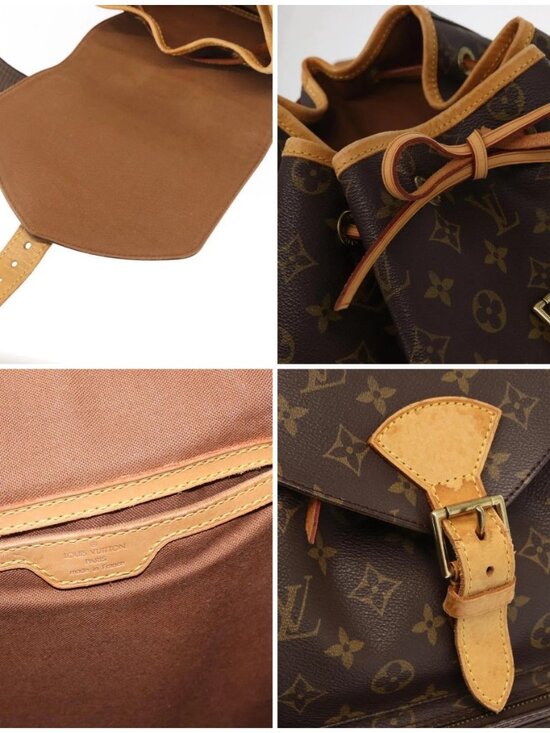LOUIS VUITTON Monogram Montsouris GM Backpack M51135 LV Auth 158758 main image 5